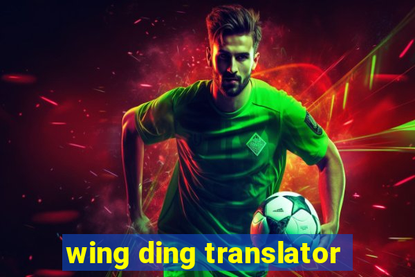 wing ding translator